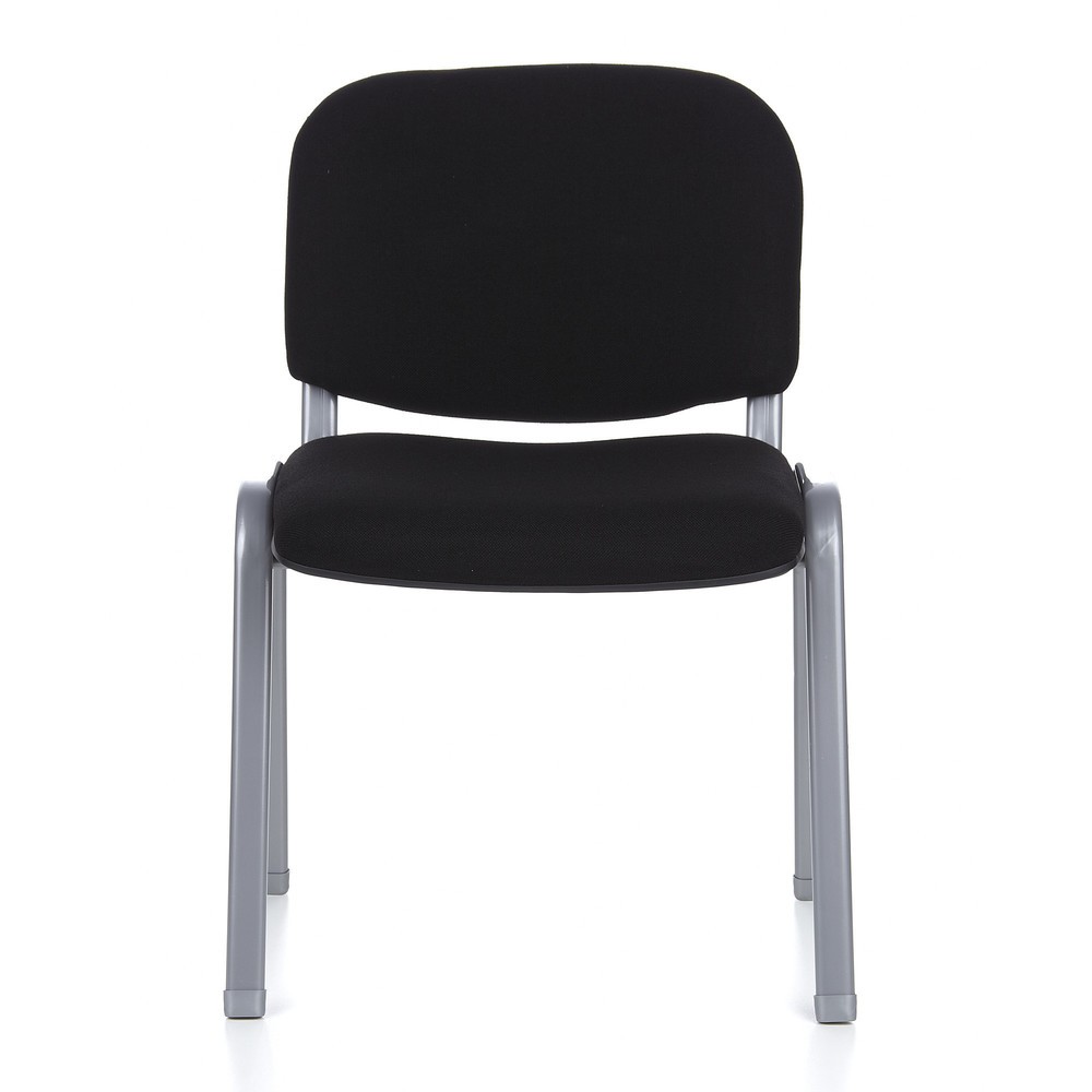 hjh OFFICE Besucherstuhl / Konferenzstuhl XT 600 4er Pack silber /schwarz