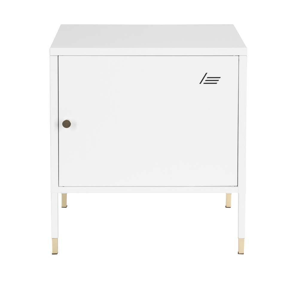 hjh OFFICE Metallschrank / Sideboard UMEO Metall, weiss