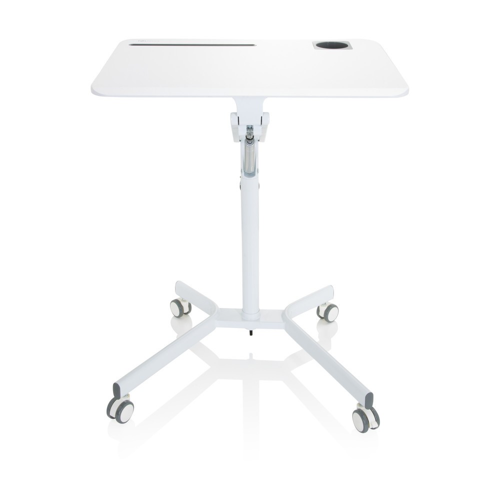 hjh OFFICE Sitz-/Stehtisch STAND VM-SU I, weiss