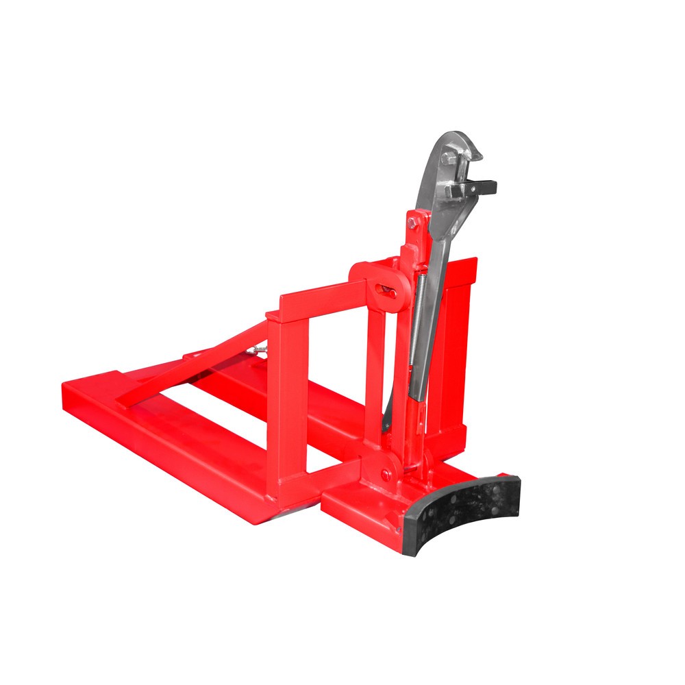 Bauer® Fassgreifer RS für verschiedene Fässer geeignet, lackiert, Stapleranbau, Feuerrot