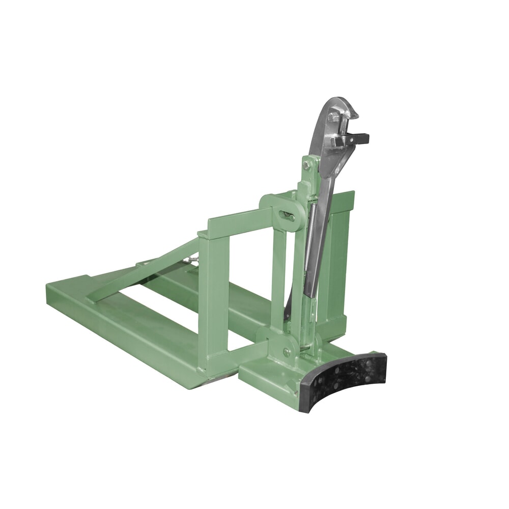 Bauer® Fassgreifer RS für verschiedene Fässer geeignet lackiert, Stapleranbau, Resedagrün