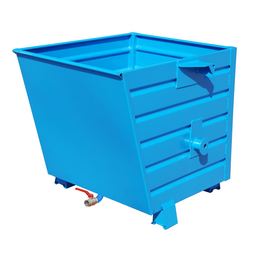 Bauer® Späne-Stapelkipper BSS 55, lackiert, Lichtblau