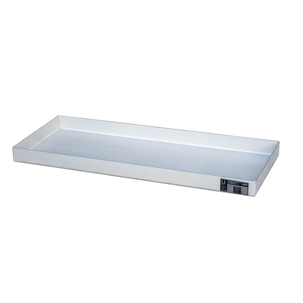 Bauer® Auffangwanne aus Edelstahl für Kleingebinde KGW 1 V4A, Auffangvolumen 12 l