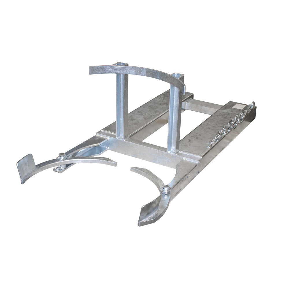 Bauer® Fassgreifer FH-I 220 für Kunststoff-Fässer, Stapleranbau, feuerverzinkt