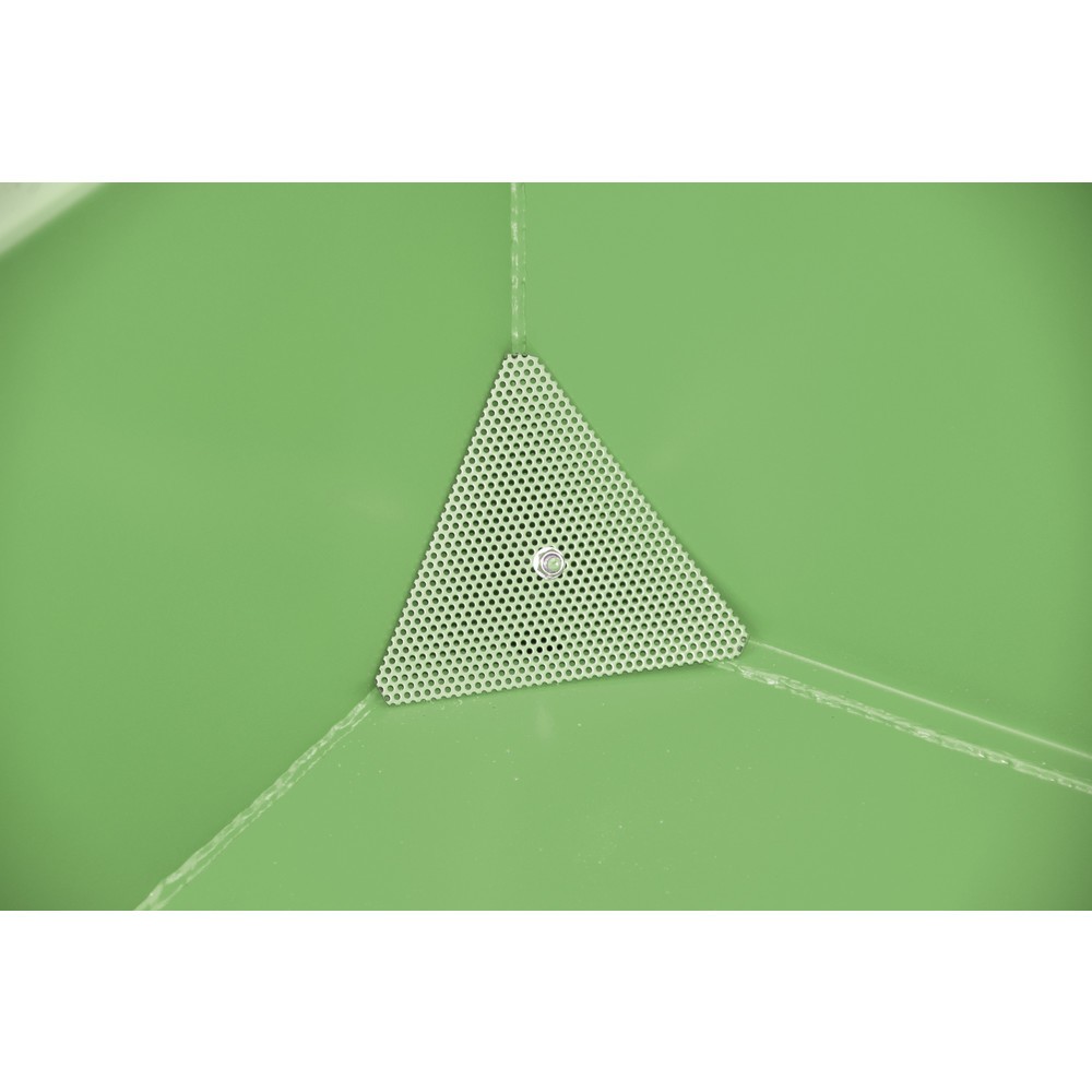 Bauer® Spänebehälter GU-E 750, lackiert, Resedagrün