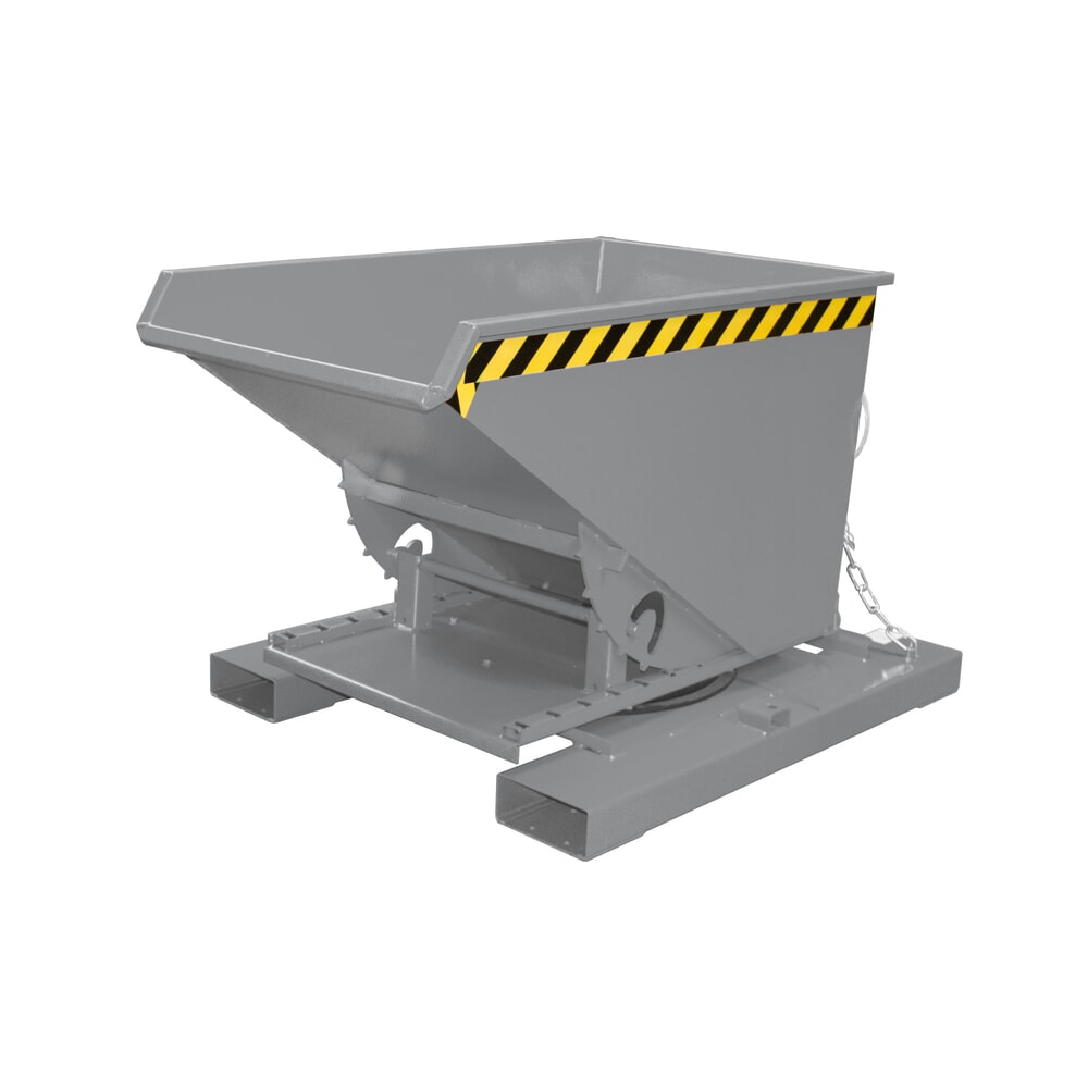 Bauer® Spänebehälter S3S 300, lackiert, Mausgrau
