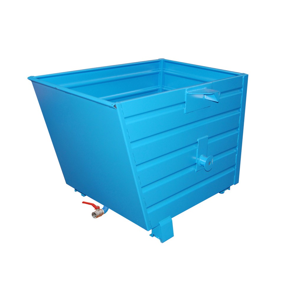 Bauer® Späne-Stapelkipper BSL 70, lackiert, Lichtblau
