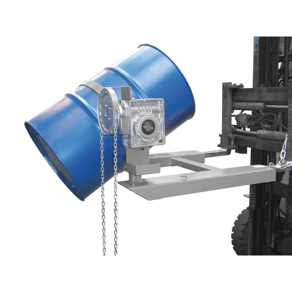 Bauer® Fasskipper FD-K, lackiert, Mausgrau