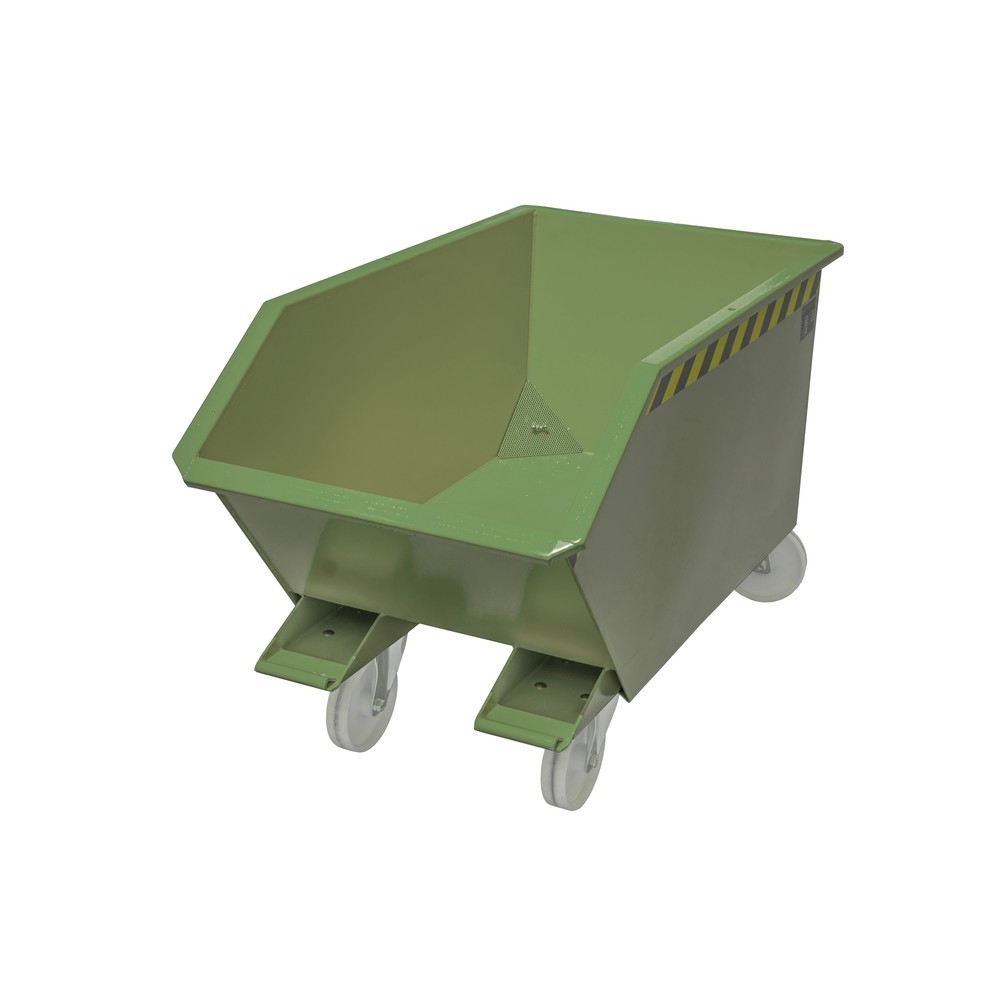 Bauer® Spänebehälter GU-E 300, lackiert, Resedagrün