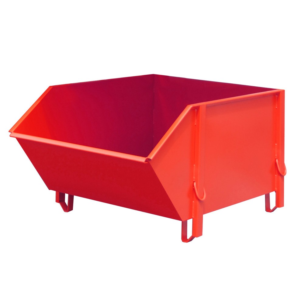 Bauer® Baustoffbehälter BBG 100, lackiert, Feuerrot