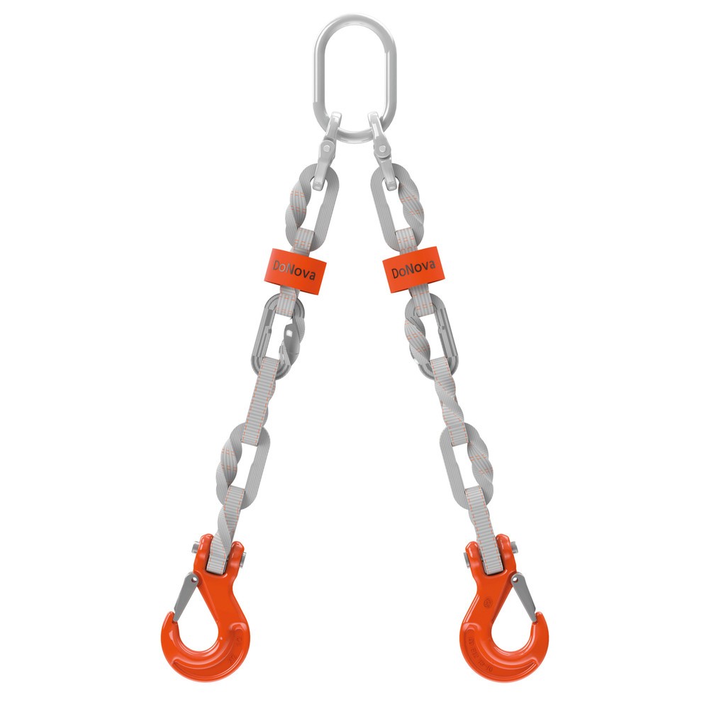 Dolezych DoNova Powerlift Hightech-Textilkette, 2-strängig, TK 7.000 bzw. 5.000 kg, Länge 2 m