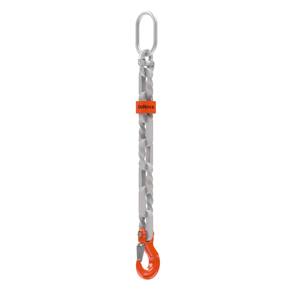Dolezych DoNova Powerlift Hightech-Textilkette, 1-strängig, TK 4.000 kg, Länge 1 m