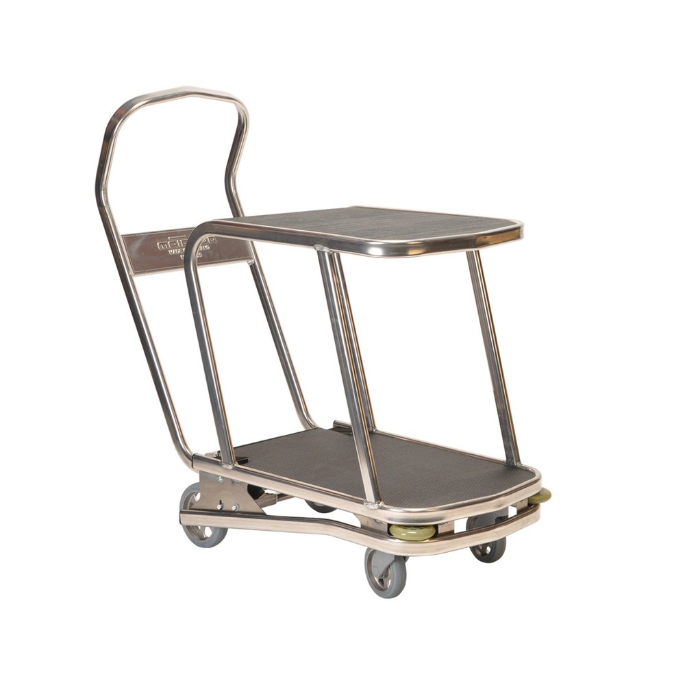 Matador ergonomischer Aluminium-Plattformwagen S mit 2 Etagen verstellbar
