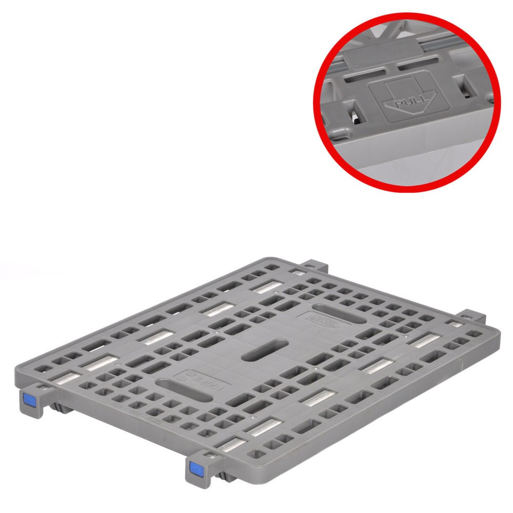 Prestar Zwischenplatte aus Kunststoff für Rollcontainer WS-604