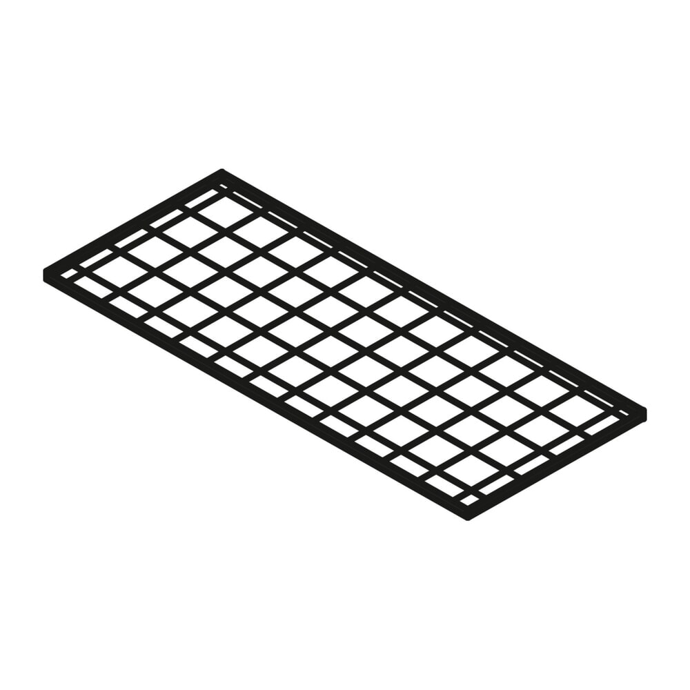 Gitterrost-Fachebene für SAFE Tank Gasflaschenbox 1 + 2, verzinkt, B 1.315 x T 800 mm