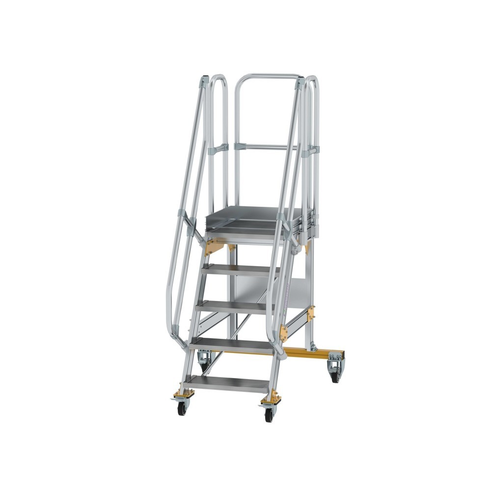 Munk Plattformtreppe fahrbar 60° Stufenbreite 600 mm 5 Stufen