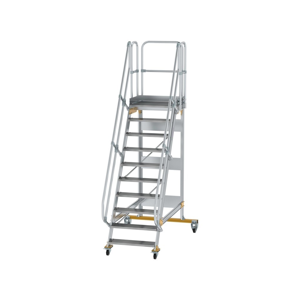 Munk Plattformtreppe fahrbar 60° Stufenbreite 800 mm 10 Stufen
