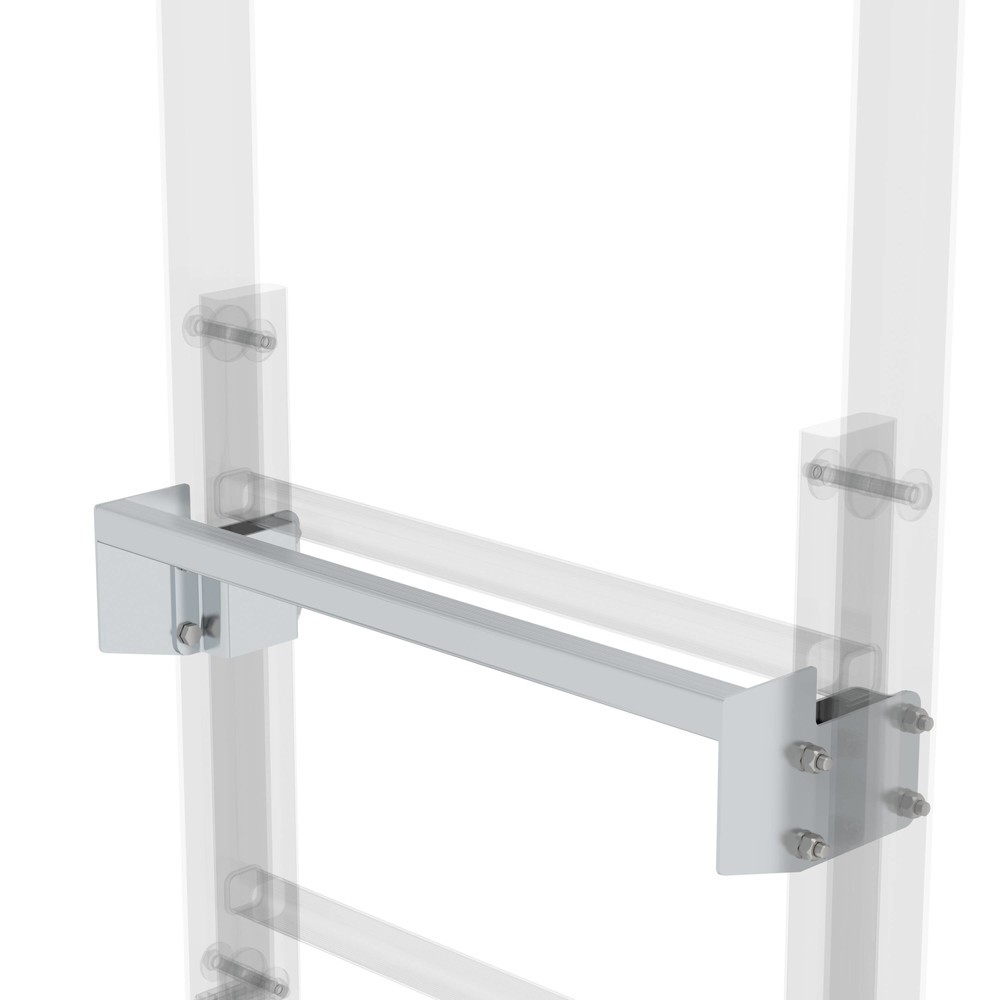 Munk Ausstiegstritt Alu-blank Spaltmaß 100mm