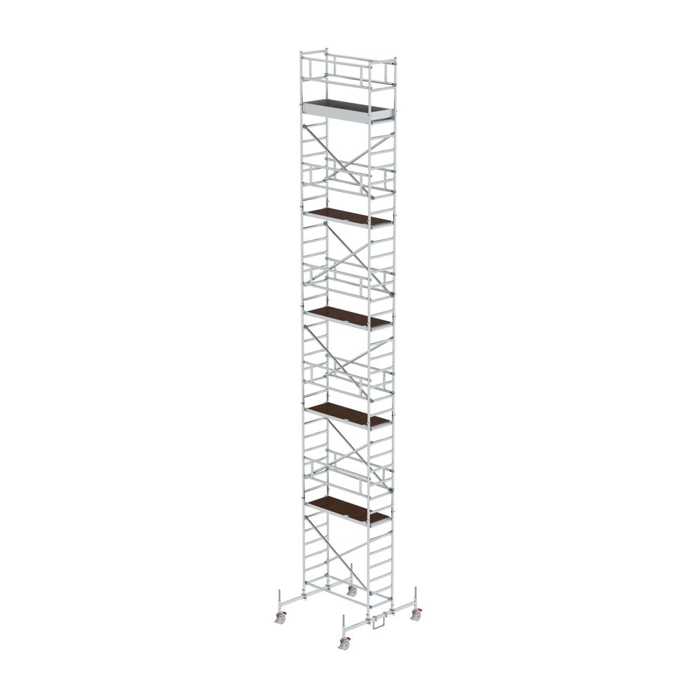 Munk Rollgerüst 0,75 x 1,80 m mit Fahrbalken Plattformhöhe 10,45 m