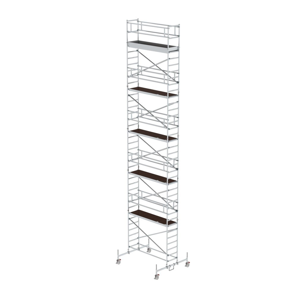 Munk Rollgerüst 0,75 x 2,45 m mit Fahrbalken Plattformhöhe 10,45 m