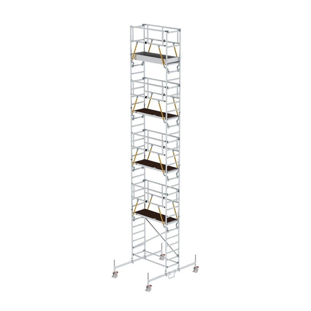 Munk Rollgerüst SG 0,75 x 1,80 m mit Fahrbalken Plattformhöhe 8,58 m