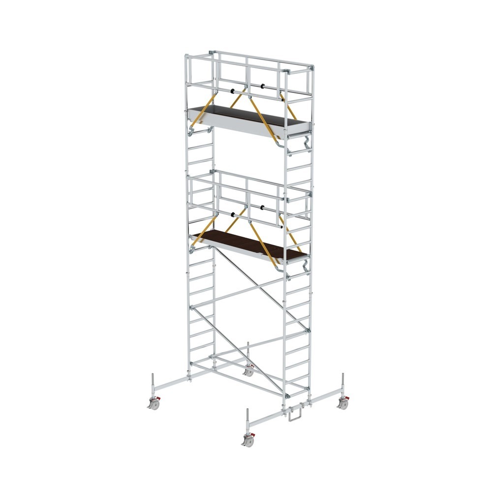 Munk Rollgerüst SG 0,75 x 2,45 m mit Fahrbalken Plattformhöhe 5,78 m