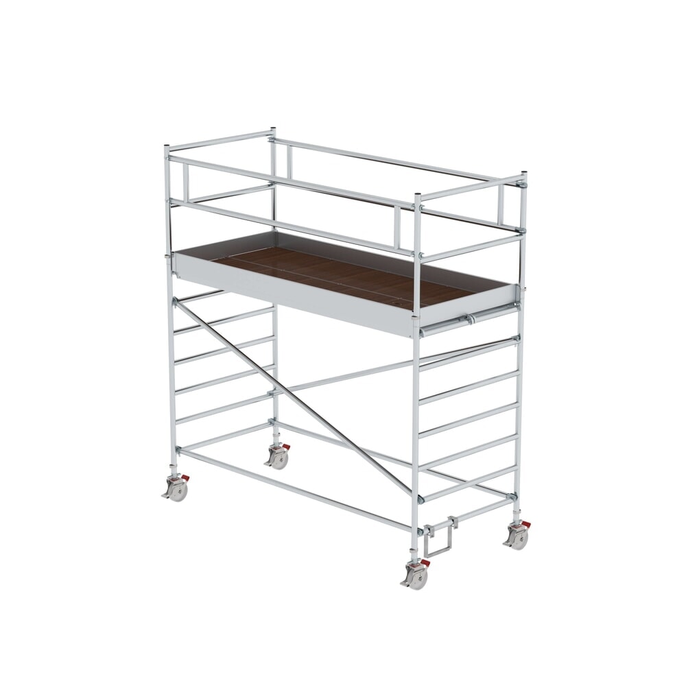 Munk Rollgerüst 1,35 x 3,0 m mit Doppel-Plattform Plattformhöhe 2,35 m