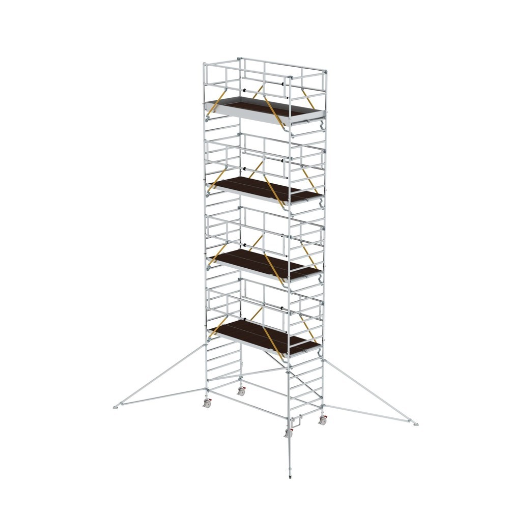 Munk Rollgerüst SG 1,35 x 3,0 m mit Ausleger & Doppel-Plattform Plattformhöhe 8,39 m