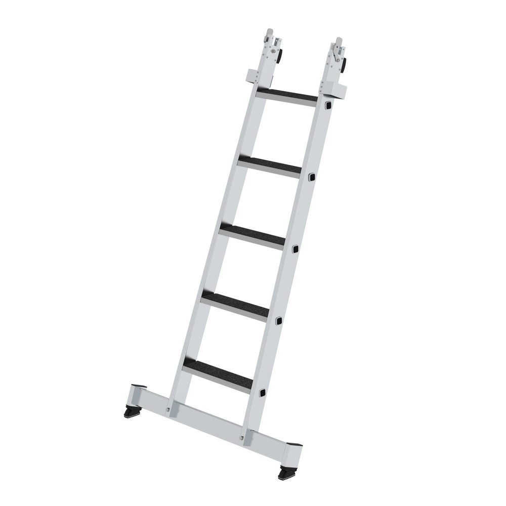Munk Stufen-Glasreinigerleiter Unterteil nivello-Traverse & clip-step R13 5 Stufen