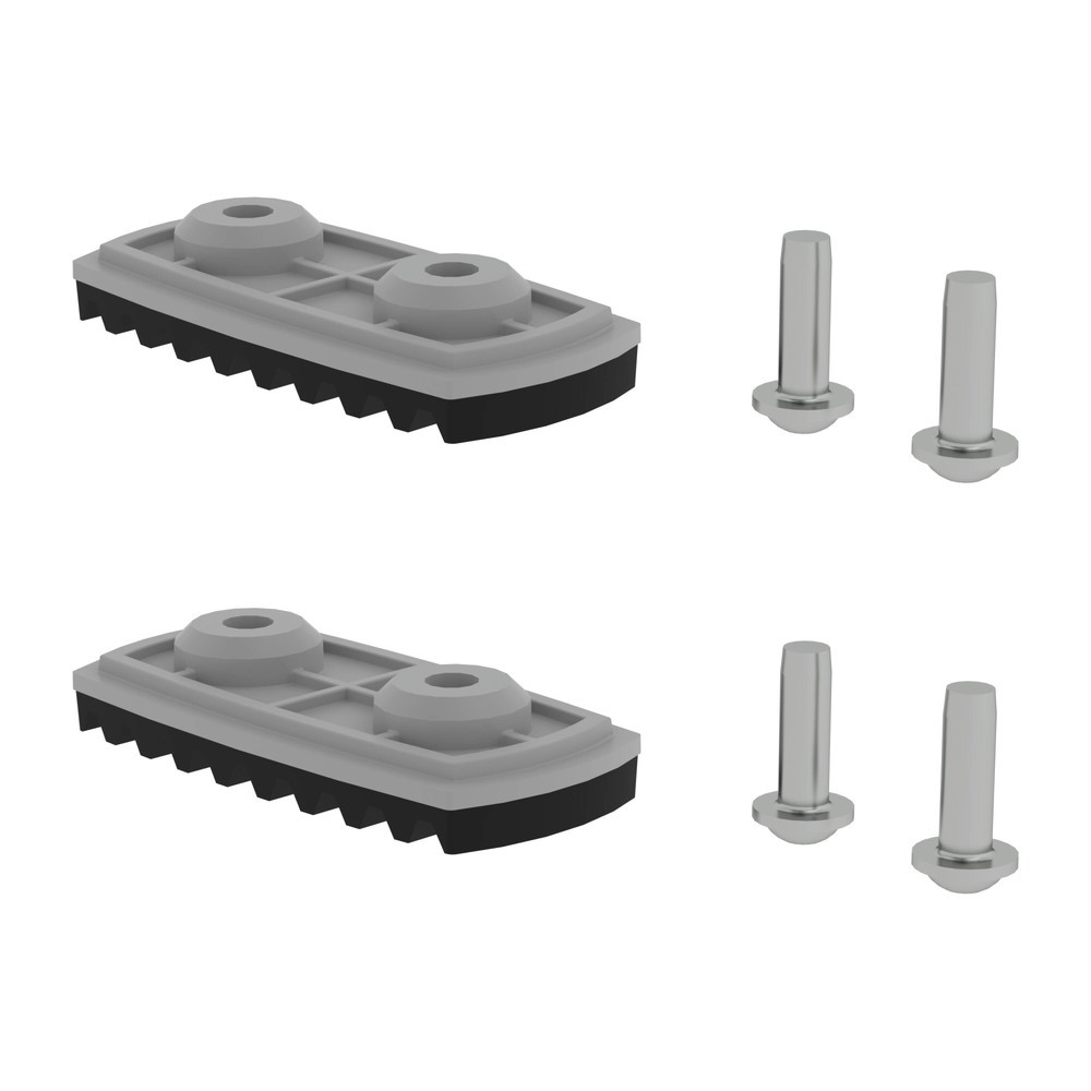 Munk nivello®-Fussplatte Standard für Holmhöhe 58/73 mm