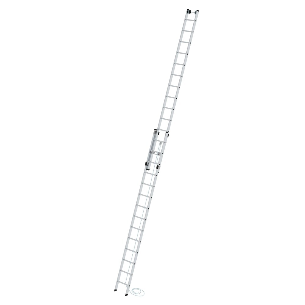 Munk Sprossen-Seilzugleiter 2-teilig ohne Traverse 2x14 Sprossen