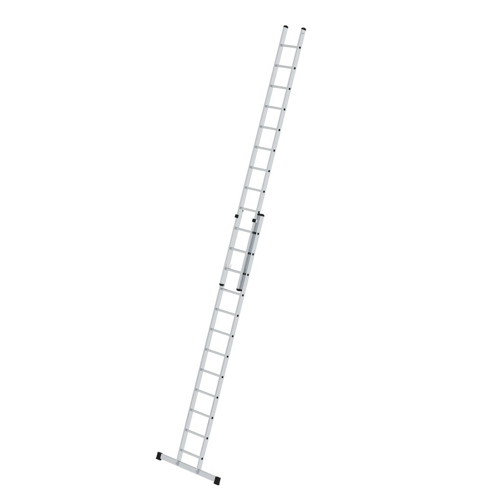 Munk Sprossen-Schiebeleiter 2-teilig mit Standard-Traverse 2x12 Sprossen