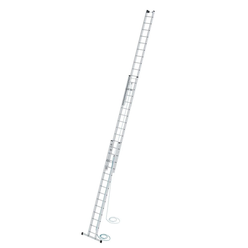 Munk Sprossen-Seilzugleiter 3-teilig mit Standard-Traverse 3x14 Sprossen