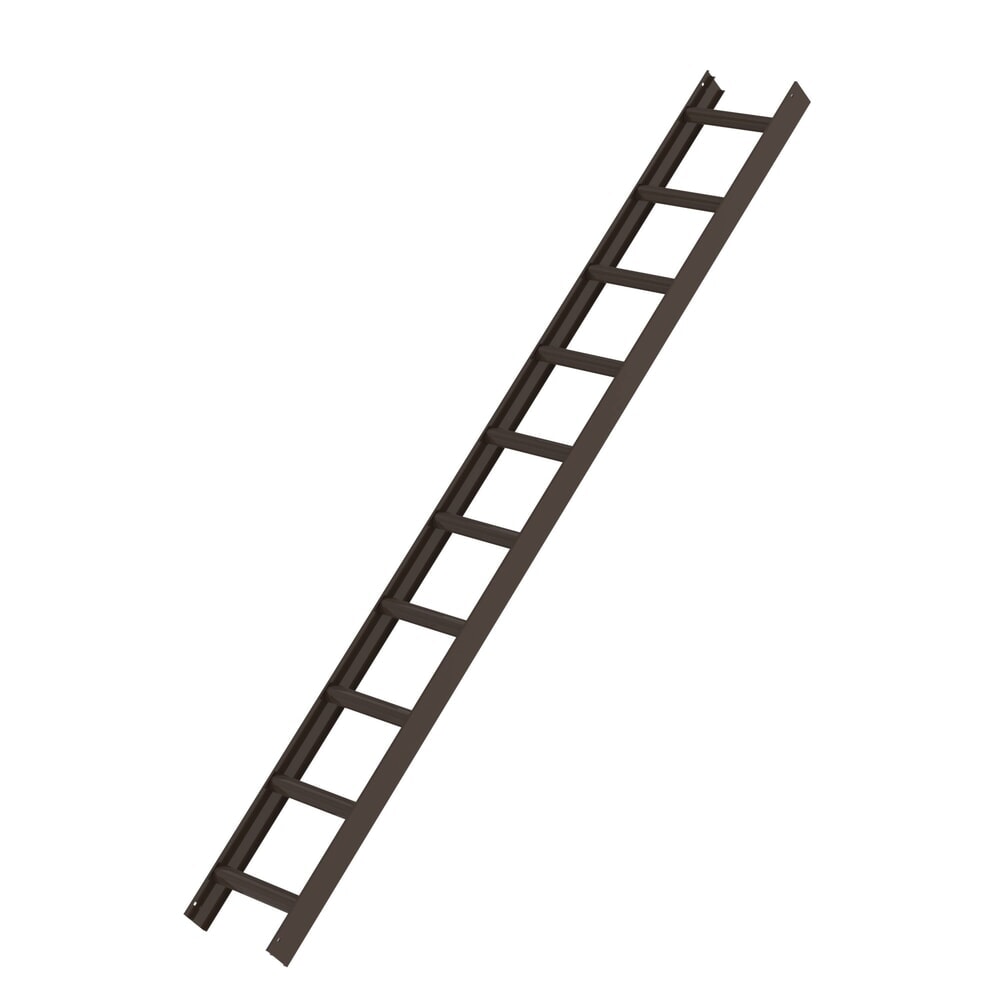 Munk Dachleiter Braun 10 Sprossen