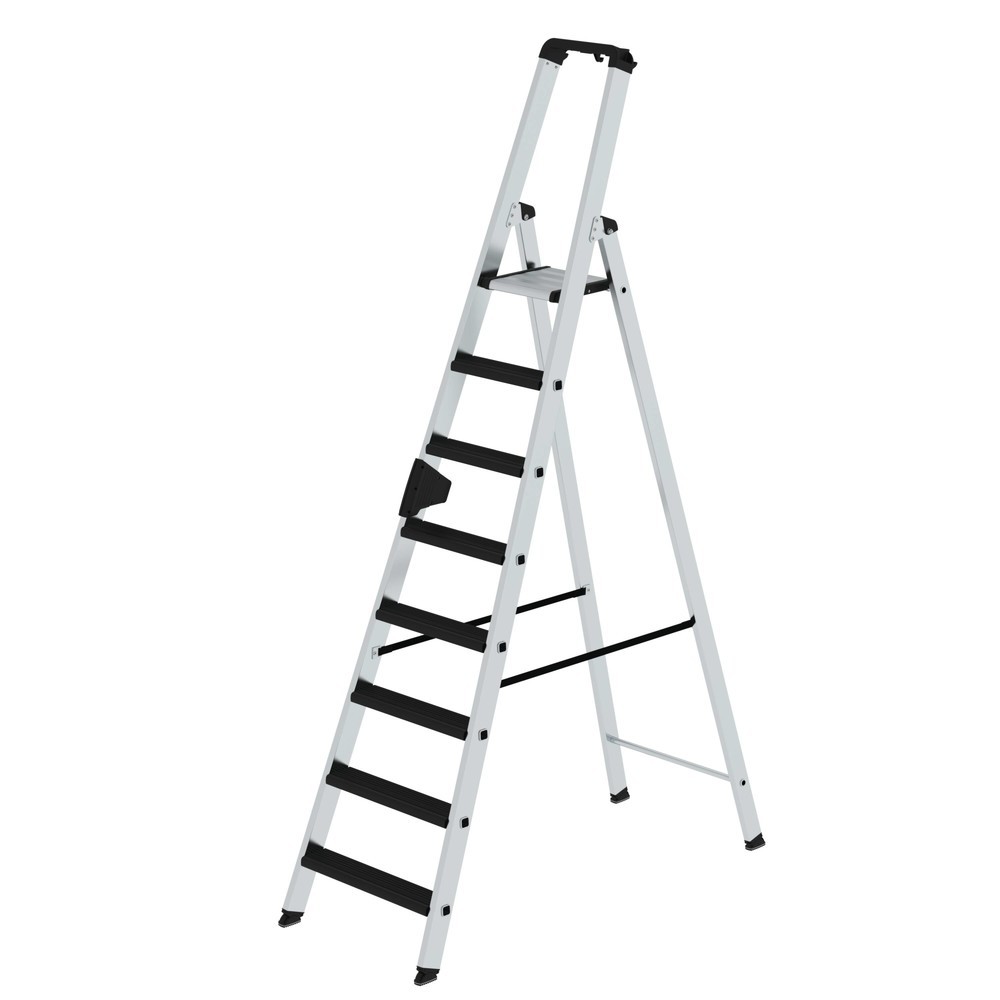 Munk Stufen-Stehleiter einseitig begehbar mit clip-step relax 8 Stufen