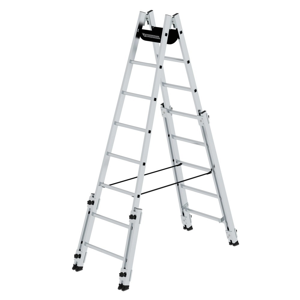Munk Sprossen-Stehleiter treppengängig 2x8 Sprossen