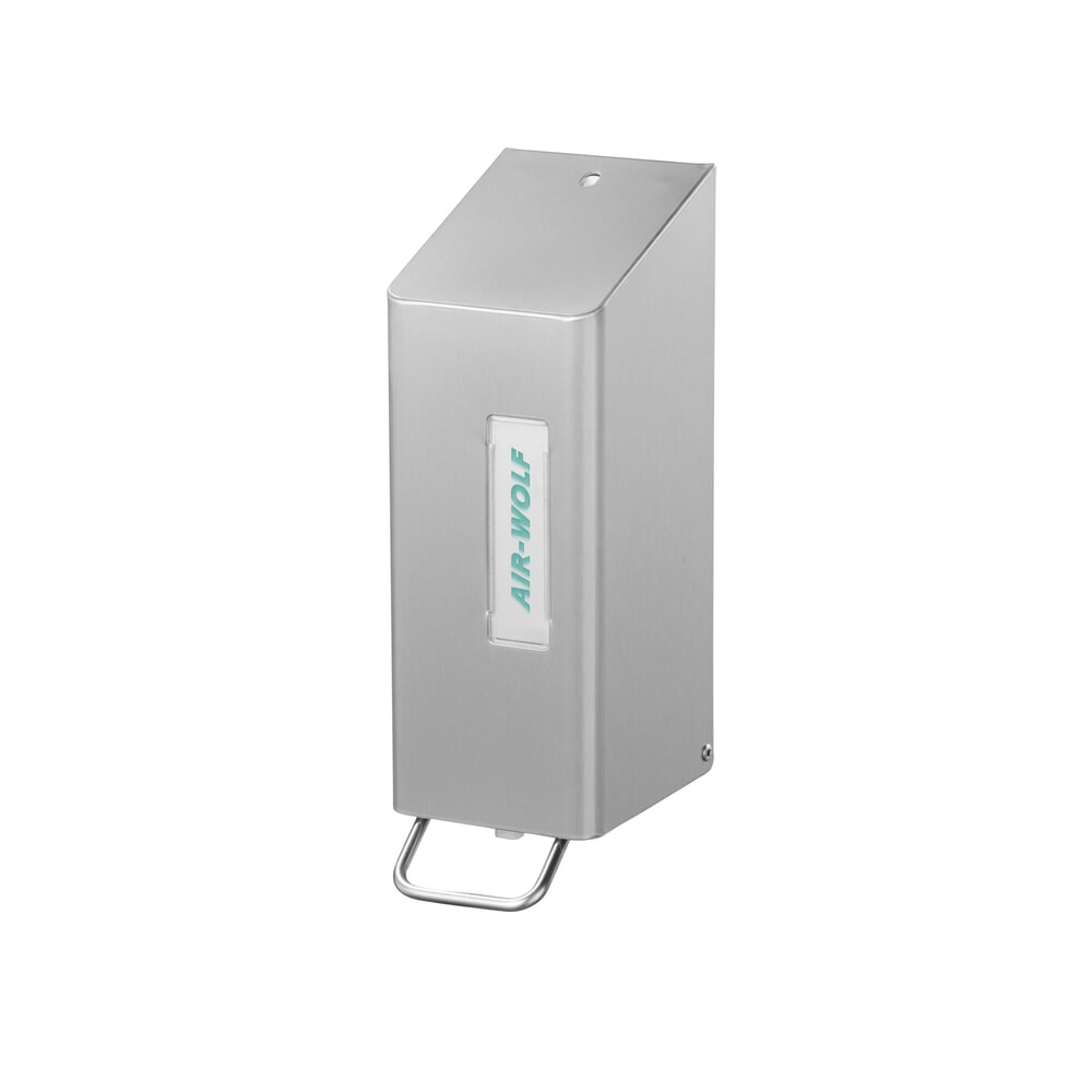 Air-Wolf Schaumseifenspender für 600 ml Schaumseife Serie Omega Edelstahl gebürstet