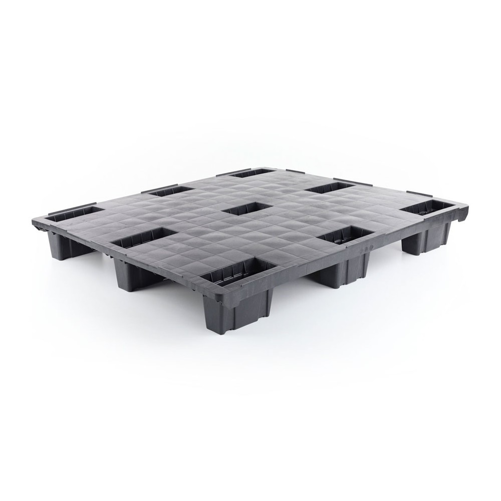 Leichtpalette aus Kunststoff, 1200x1000x153 mm