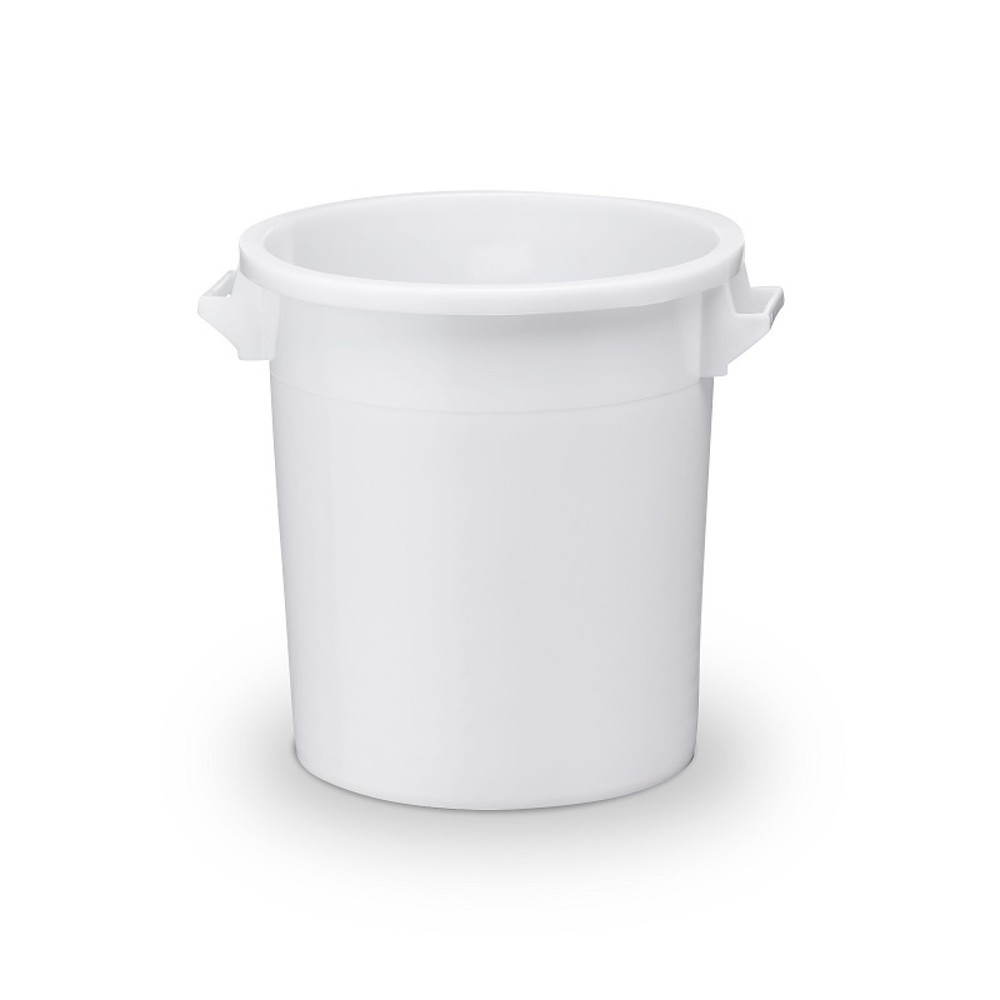 Kunststofftonne, weiss, 35 Liter