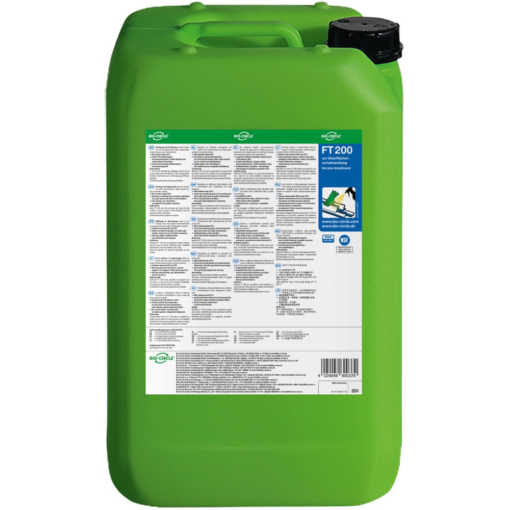 BIO-CIRCLE Reinigungsmittel FT 200, 20-l-Kanister