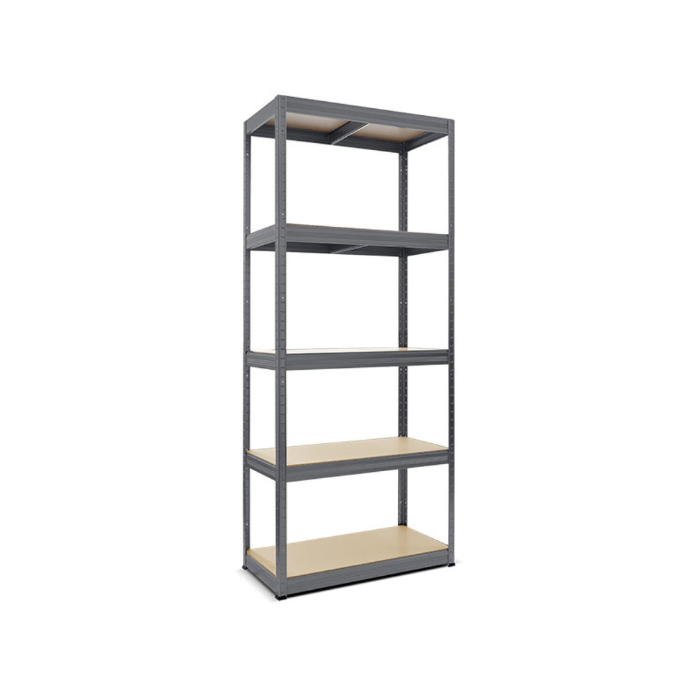 HEMMDAL Fachbodenregal Typ XS graphitgrau, Fachlast 150 kg, HxBxT 1.800 x 750 x 350 mm