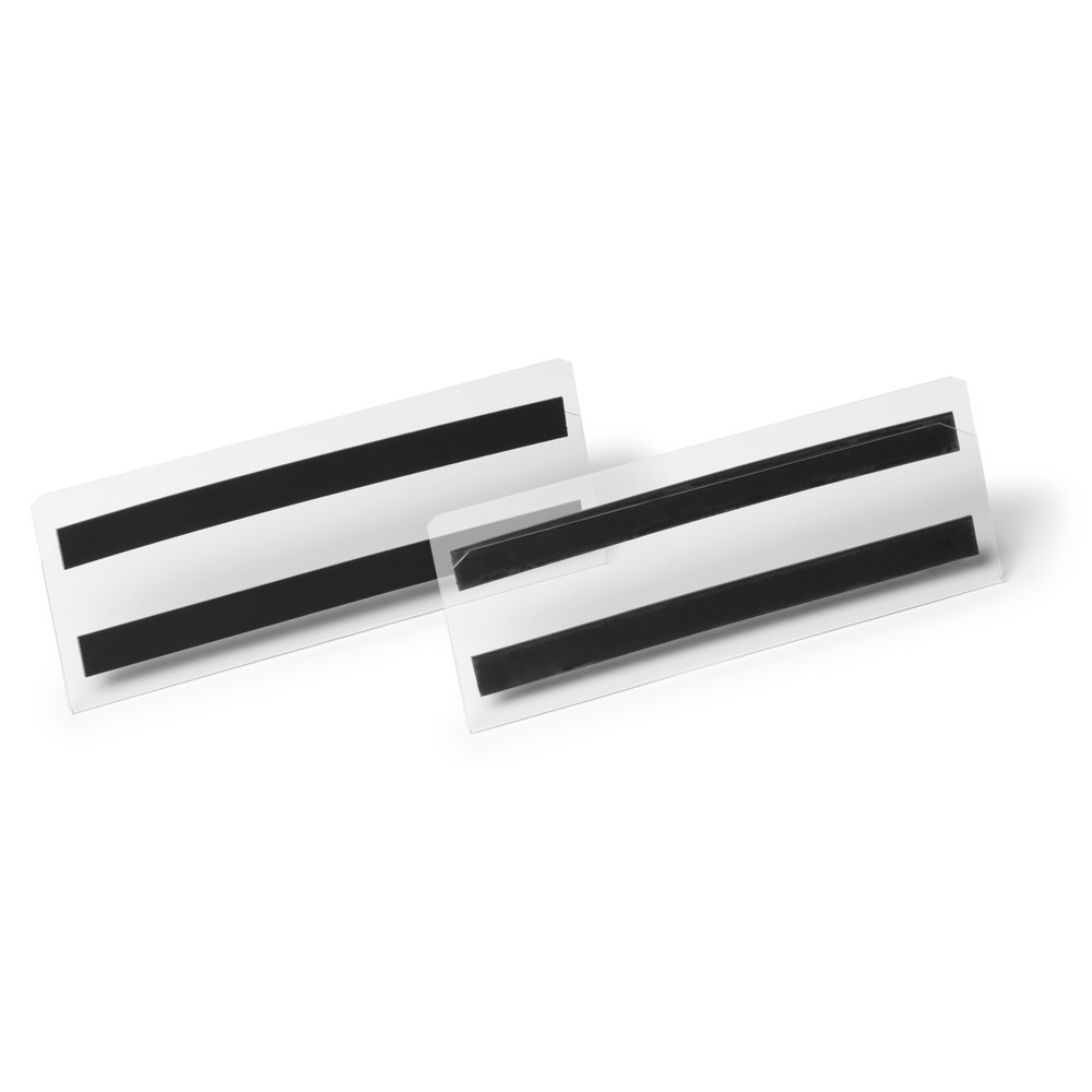 DURABLE Etikettentasche HARD COVER, magnetisch, 1/2 A5 quer, 50 Stk/VE