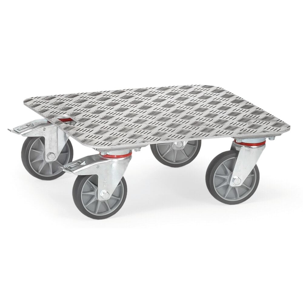 fetra® Kistenroller ALU-Quintettblech