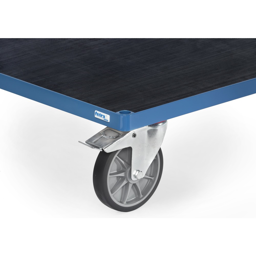 Aufpreis für fetra® Ladefläche mit Riefengummi Nutzbreite 700 mm Nutzlänge 1.000 mm