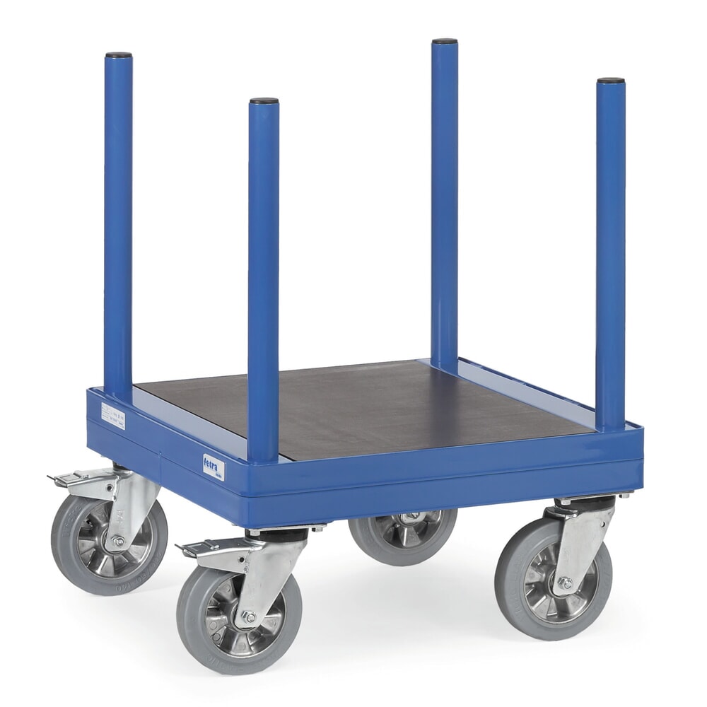Langmaterialwagen fetra®, Rolli, Tragkraft 1.500 kg, Ladefläche BxT 510 x 510 mm