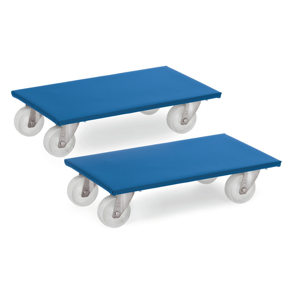 fetra® Möbelroller, Tragkraft 500 kg, Polyamid-Räder, 1 Paar/VE
