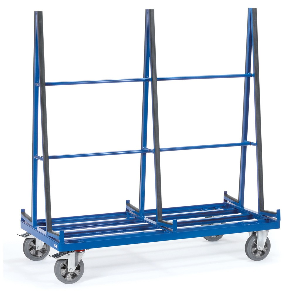 fetra® Plattenwagen, 2-seitig, HxBxT 1.783 x 2.076 x 800 mm