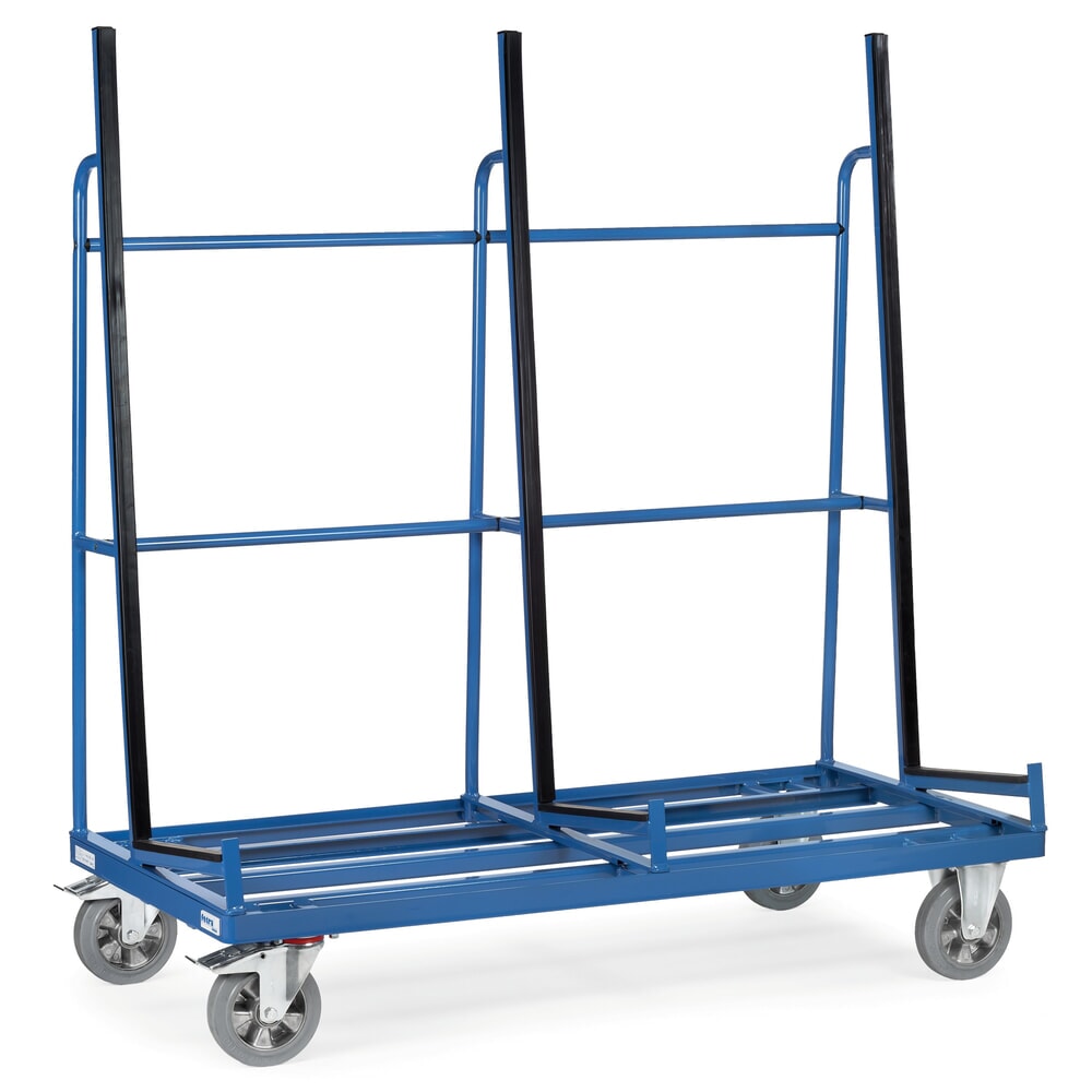 fetra® Plattenwagen, 1-seitig, HxBxT 1.788 x 1.276 x 800 mm