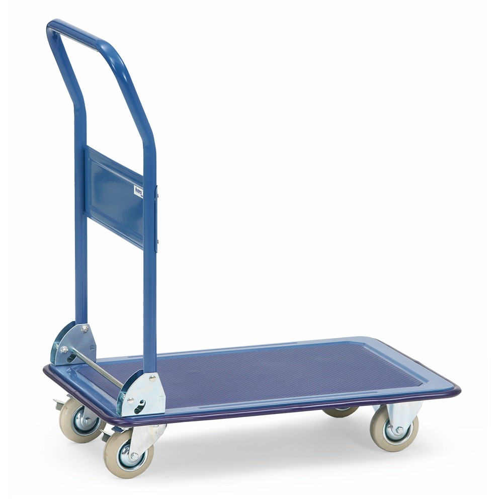 fetra® Plattformwagen mit Stahl-Plattform 910 x 610 mm, TK 250 kg