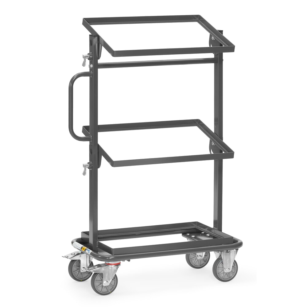 fetra® ESD-Beistellwagen offener Rahmen
